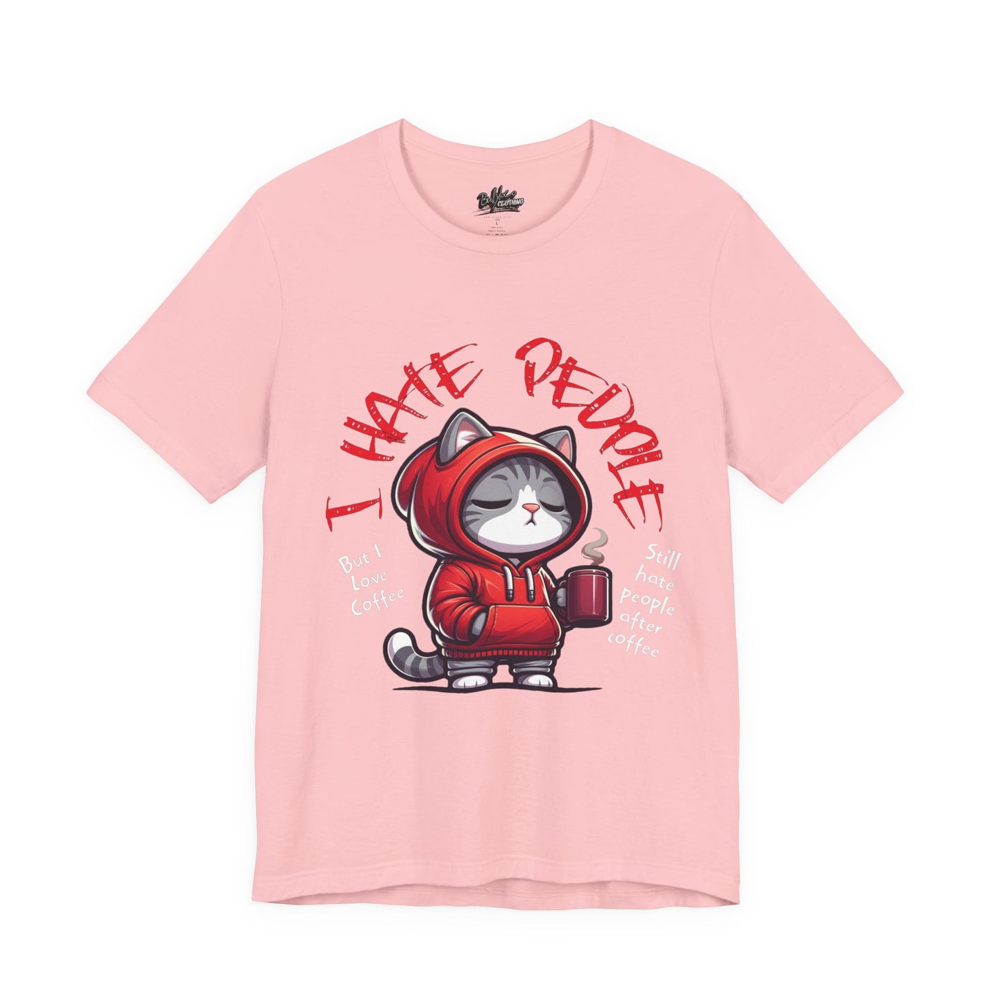 I Hate People Cat T-Shirt
