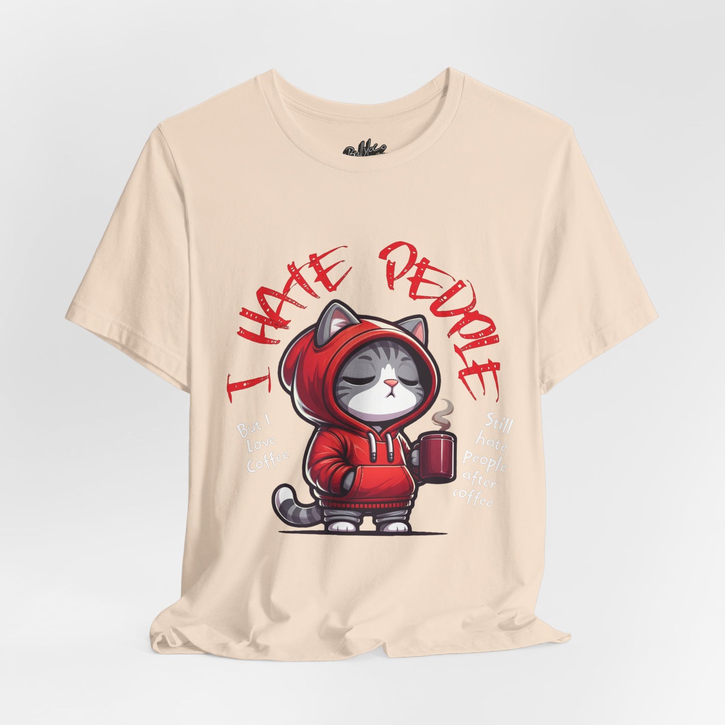I Hate People Cat T-Shirt