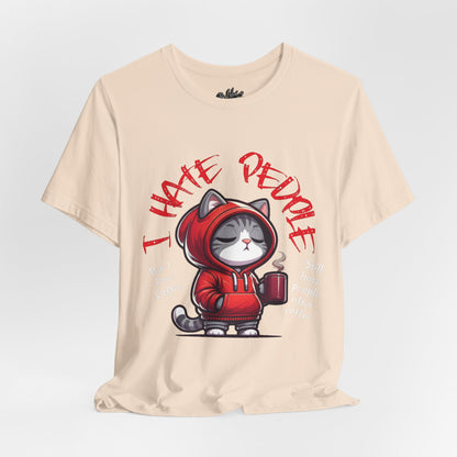 I Hate People Cat T-Shirt