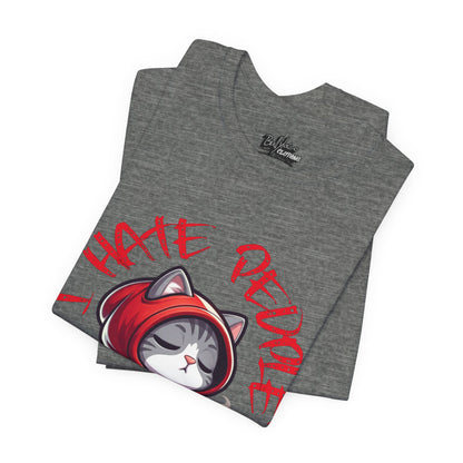 I Hate People Cat T-Shirt