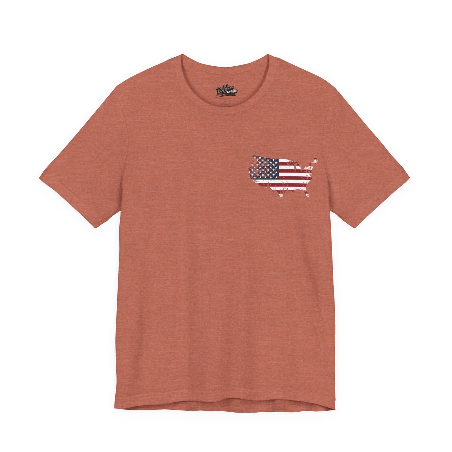 Distressed American Flag Tee