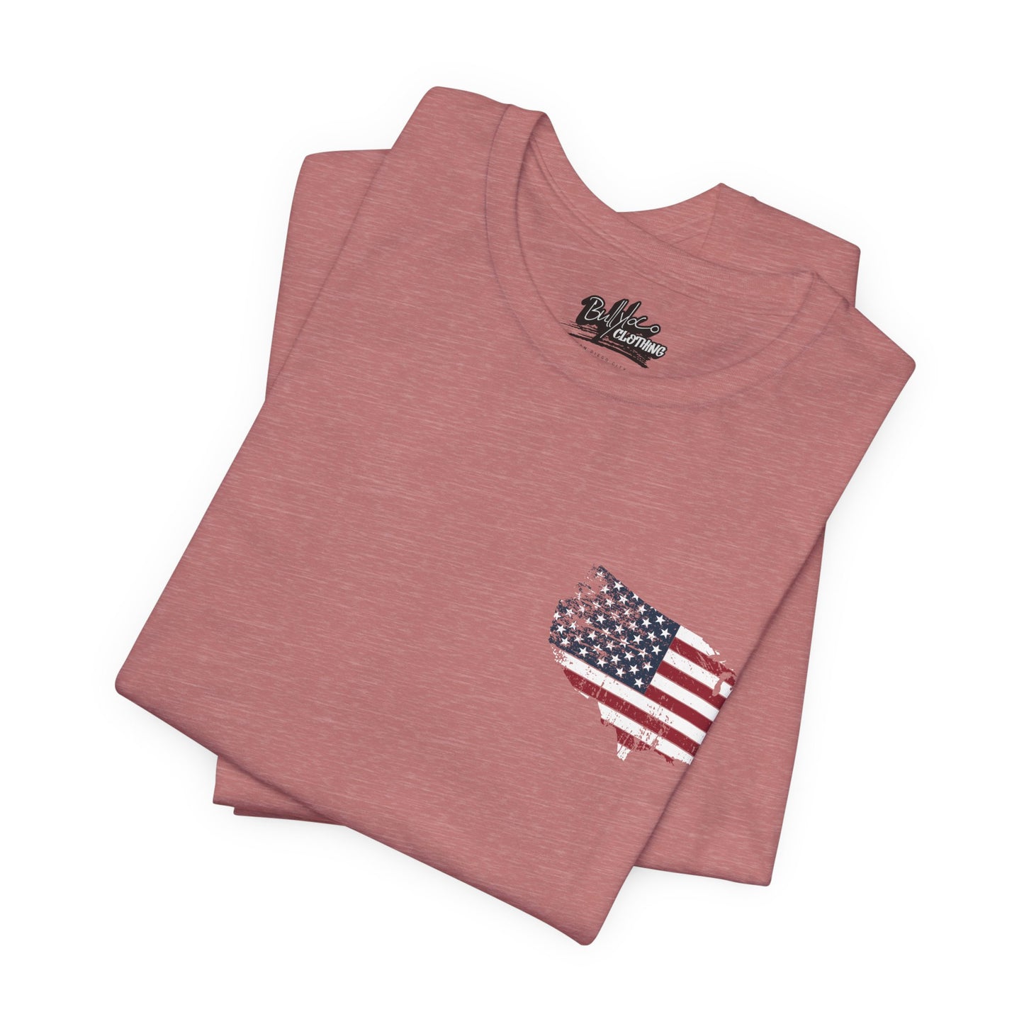 Distressed American Flag Tee