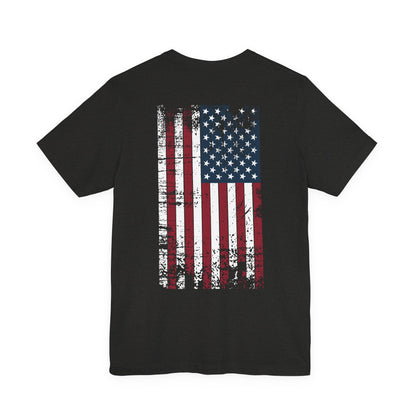 Distressed American Flag Tee