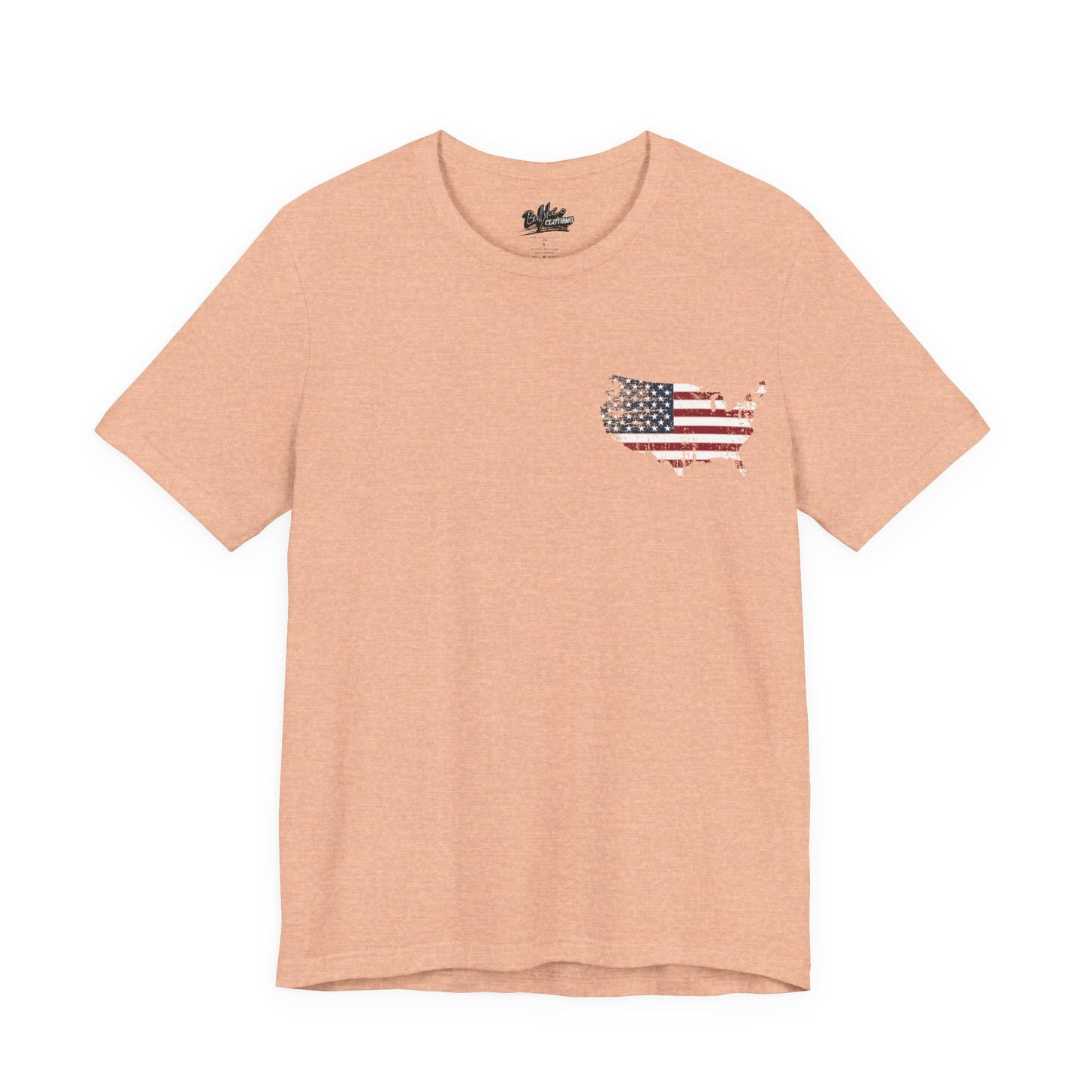 Distressed American Flag Tee
