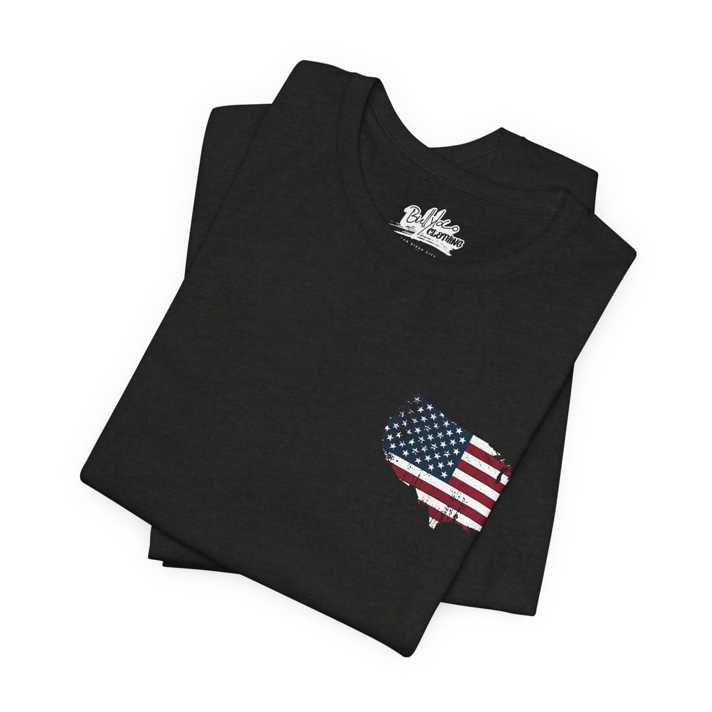 Distressed American Flag Tee