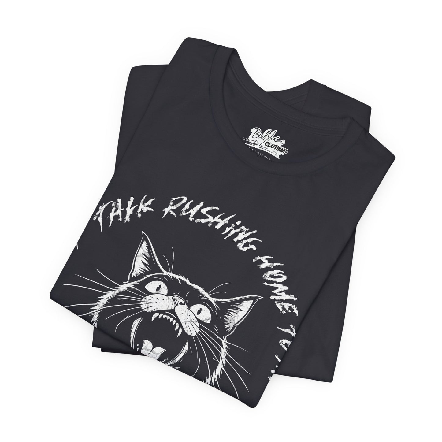 Angry Screaming Cat T Shirt