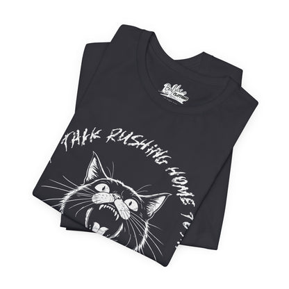 Angry Screaming Cat T Shirt