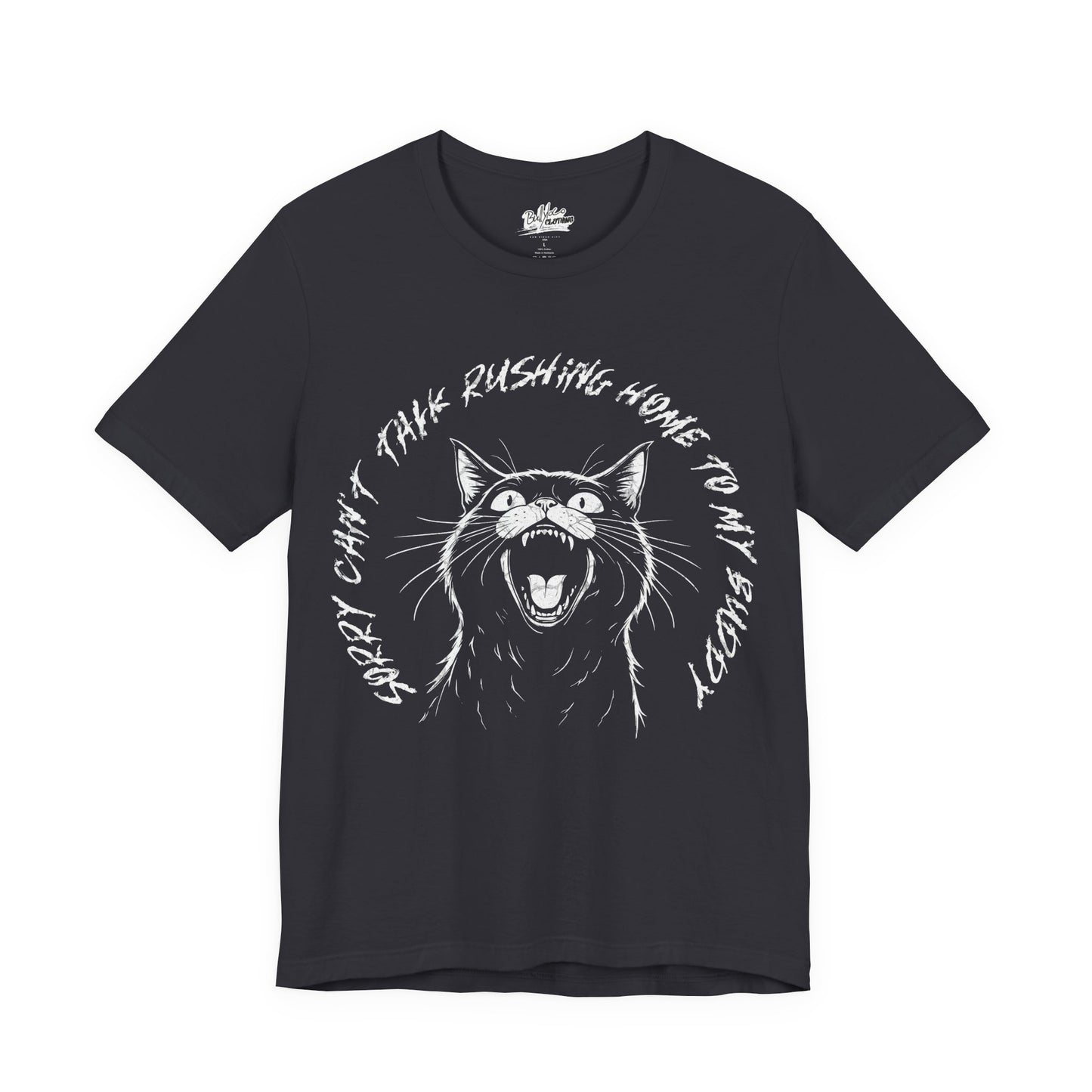 Angry Screaming Cat T Shirt