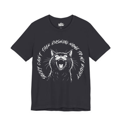 Angry Screaming Cat T Shirt