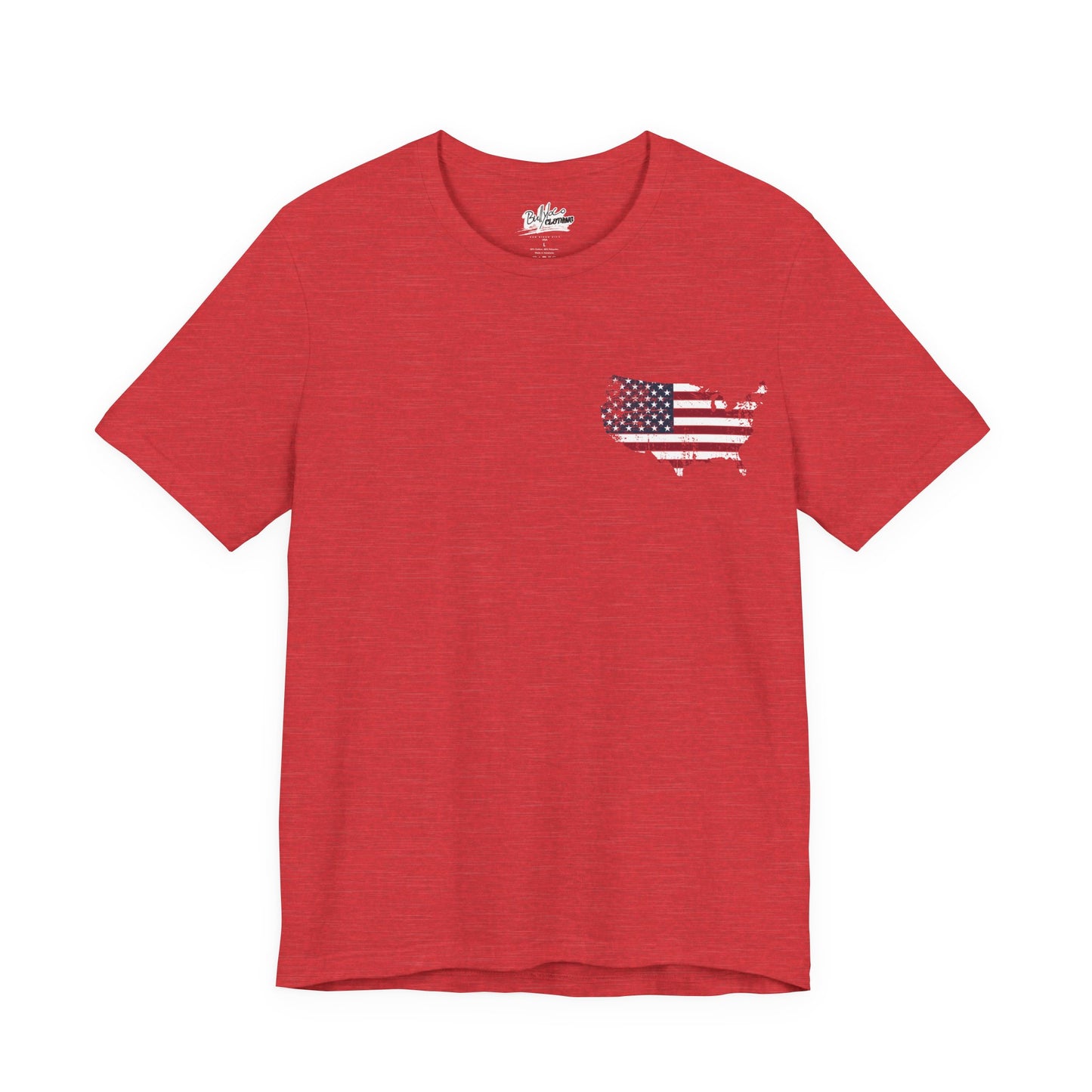 Distressed American Flag Tee