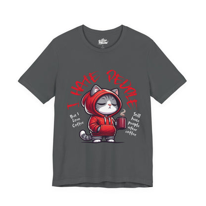 I Hate People Cat T-Shirt