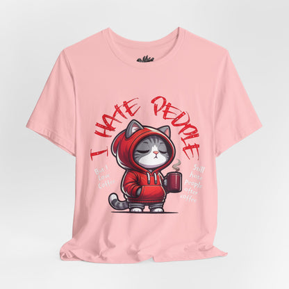 I Hate People Cat T-Shirt