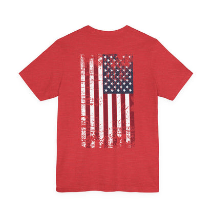 Distressed American Flag Tee