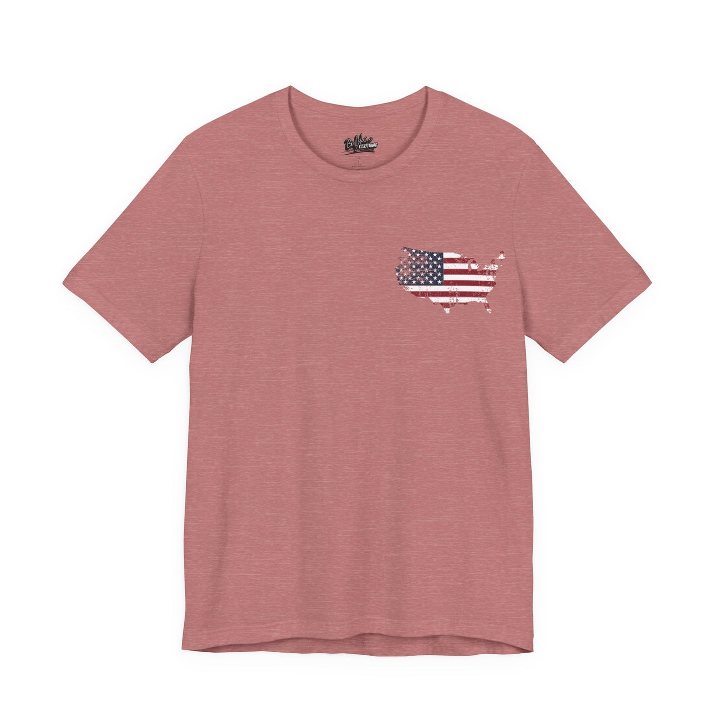 Distressed American Flag Tee