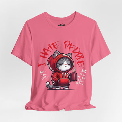 I Hate People Cat T-Shirt