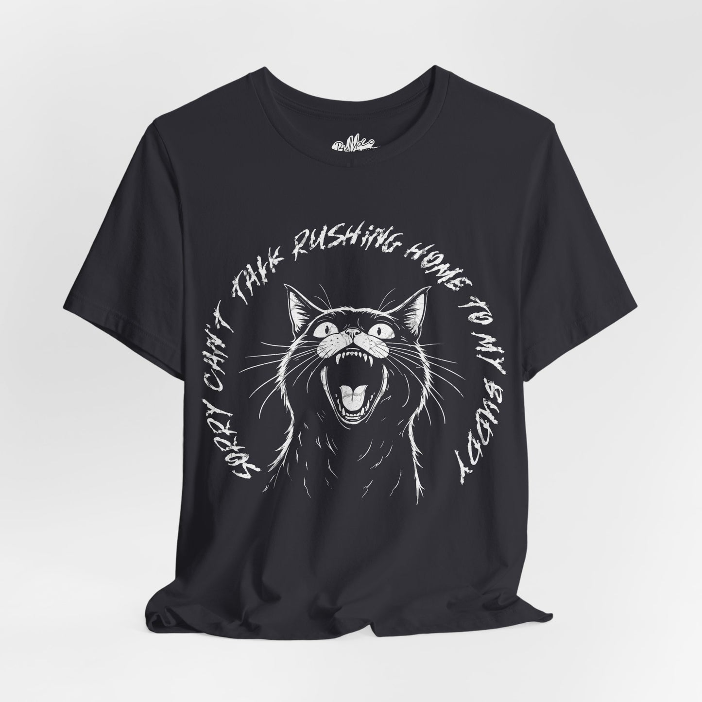 Angry Screaming Cat T Shirt