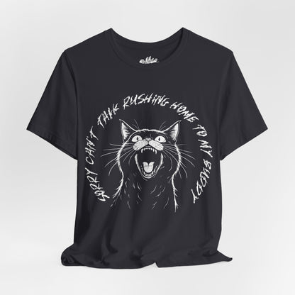 Angry Screaming Cat T Shirt