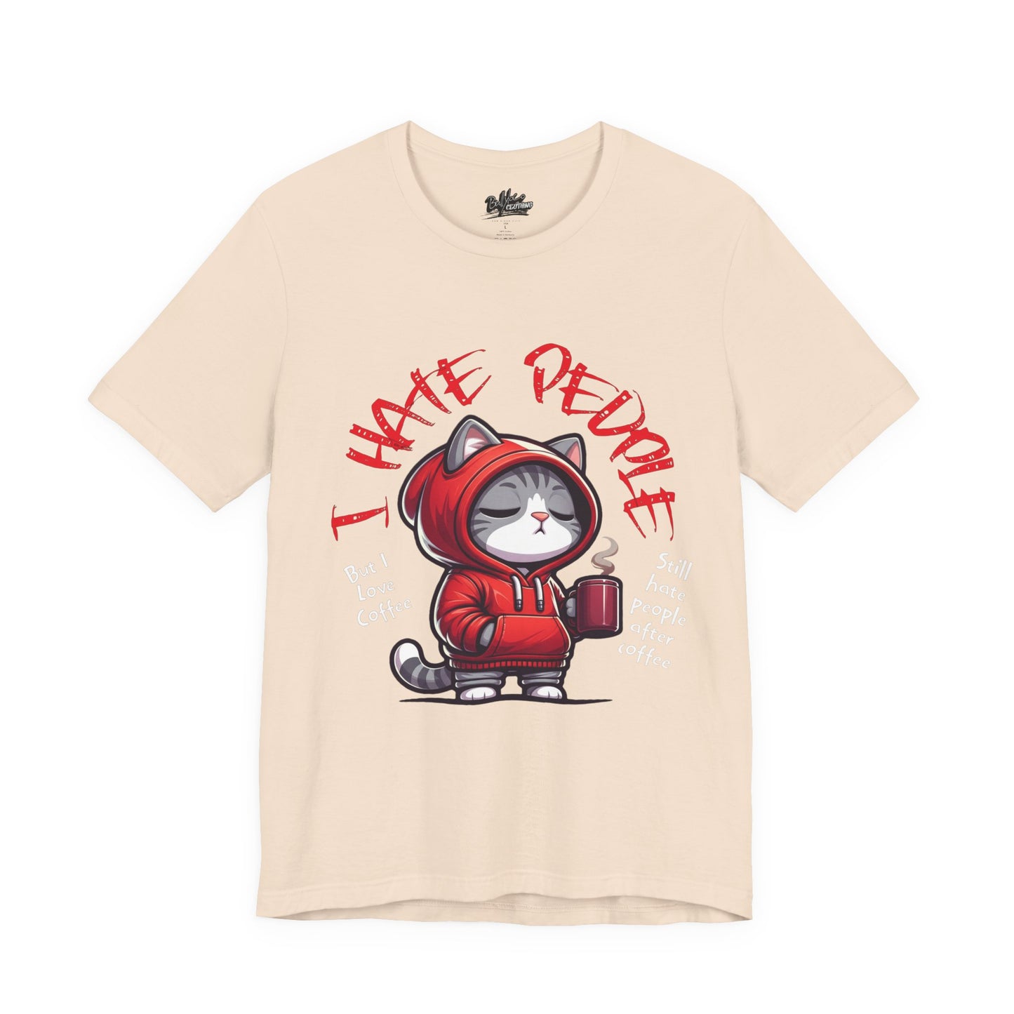 I Hate People Cat T-Shirt