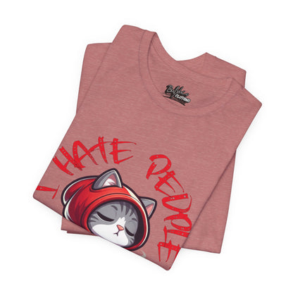 I Hate People Cat T-Shirt