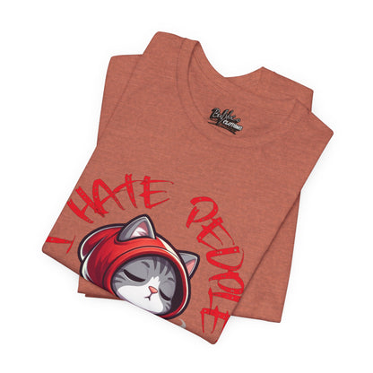 I Hate People Cat T-Shirt