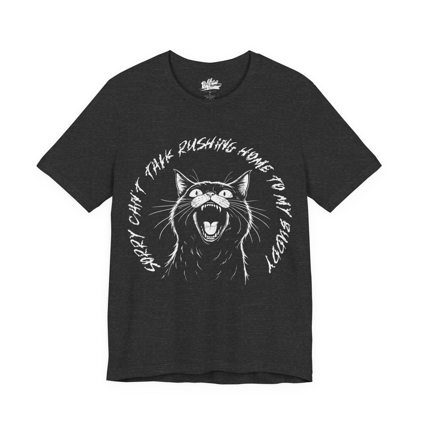 Angry Screaming Cat T Shirt