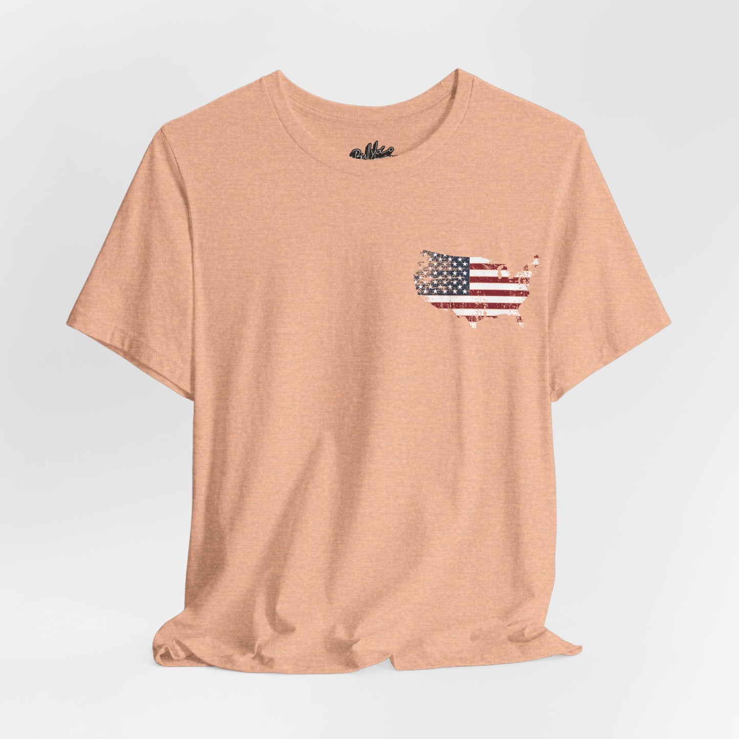 Distressed American Flag Tee