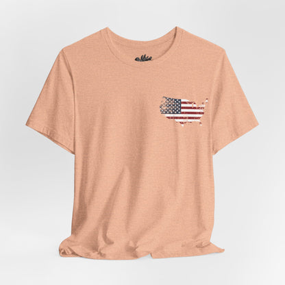 Distressed American Flag Tee