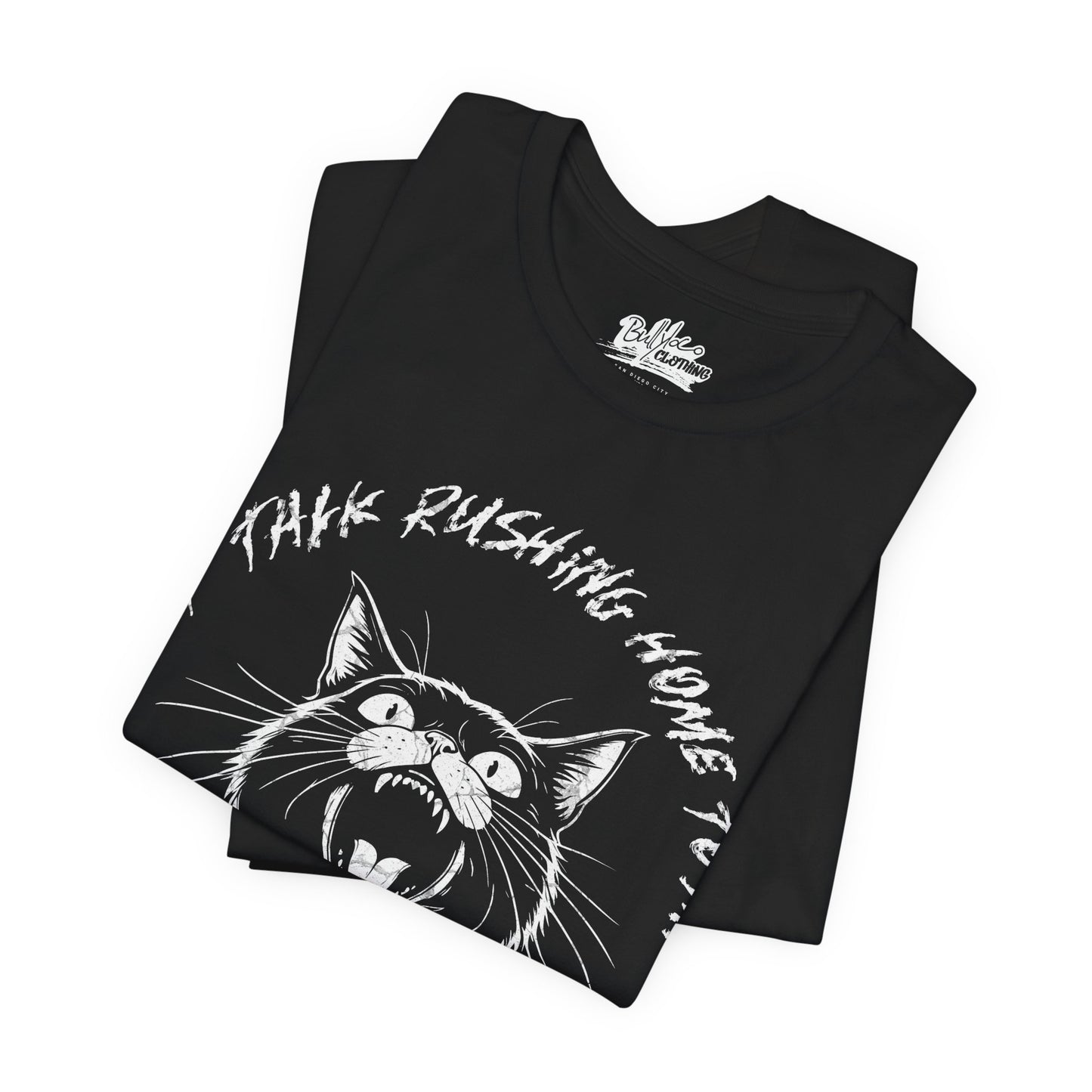 Angry Screaming Cat T Shirt