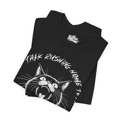 Angry Screaming Cat T Shirt