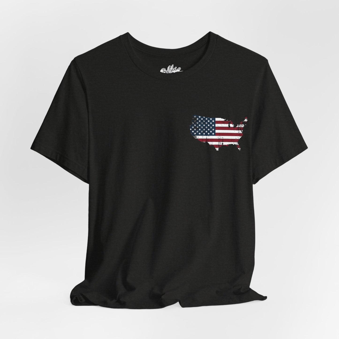 Distressed American Flag Tee