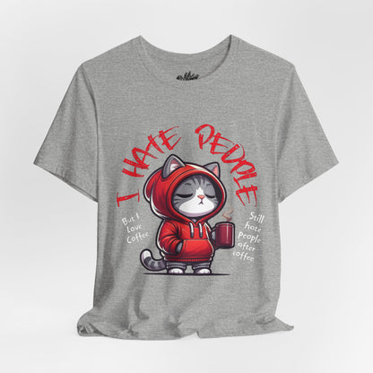 I Hate People Cat T-Shirt