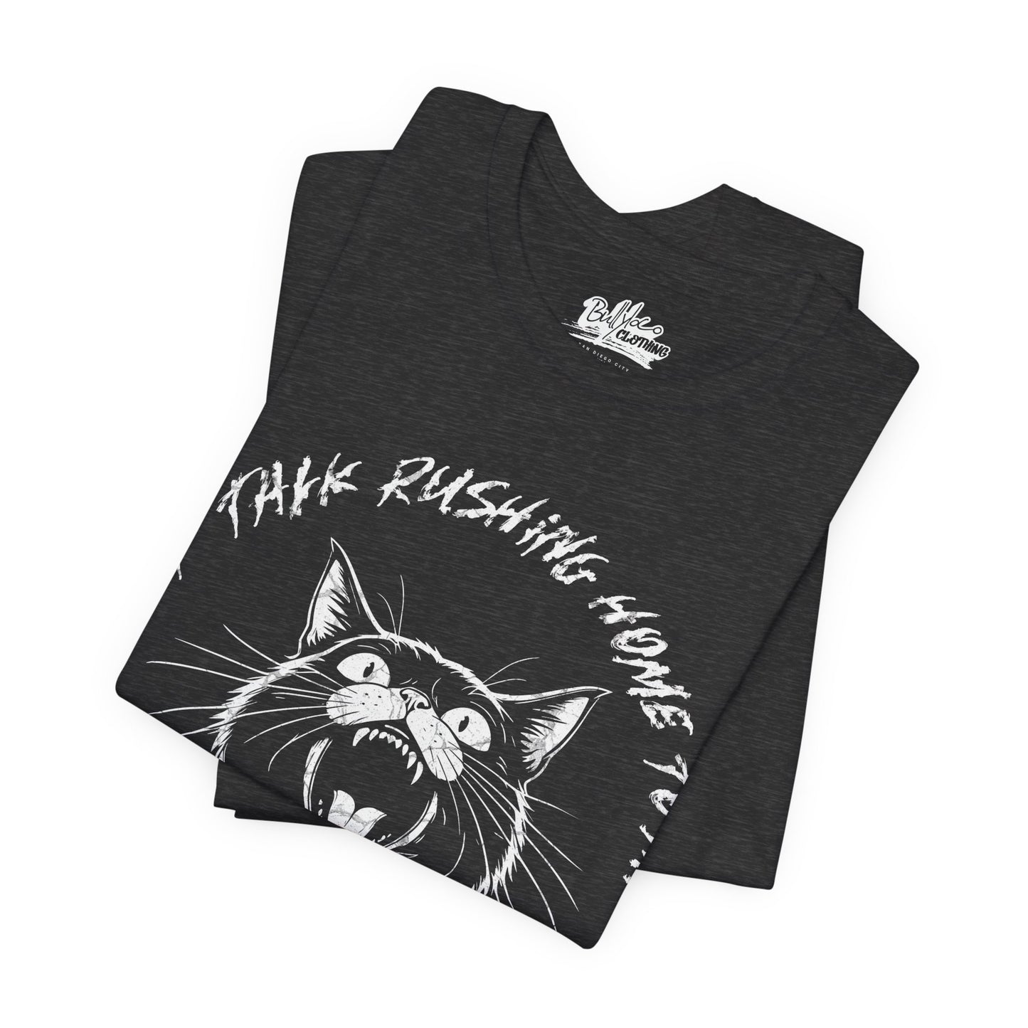 Angry Screaming Cat T Shirt