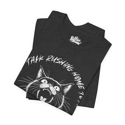 Angry Screaming Cat T Shirt