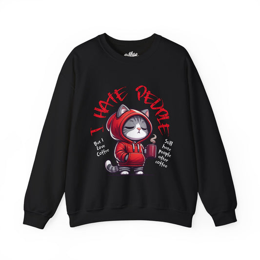 I Hate People Cat Sweatshirt