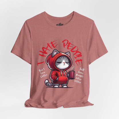 I Hate People Cat T-Shirt