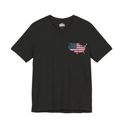 Distressed American Flag Tee