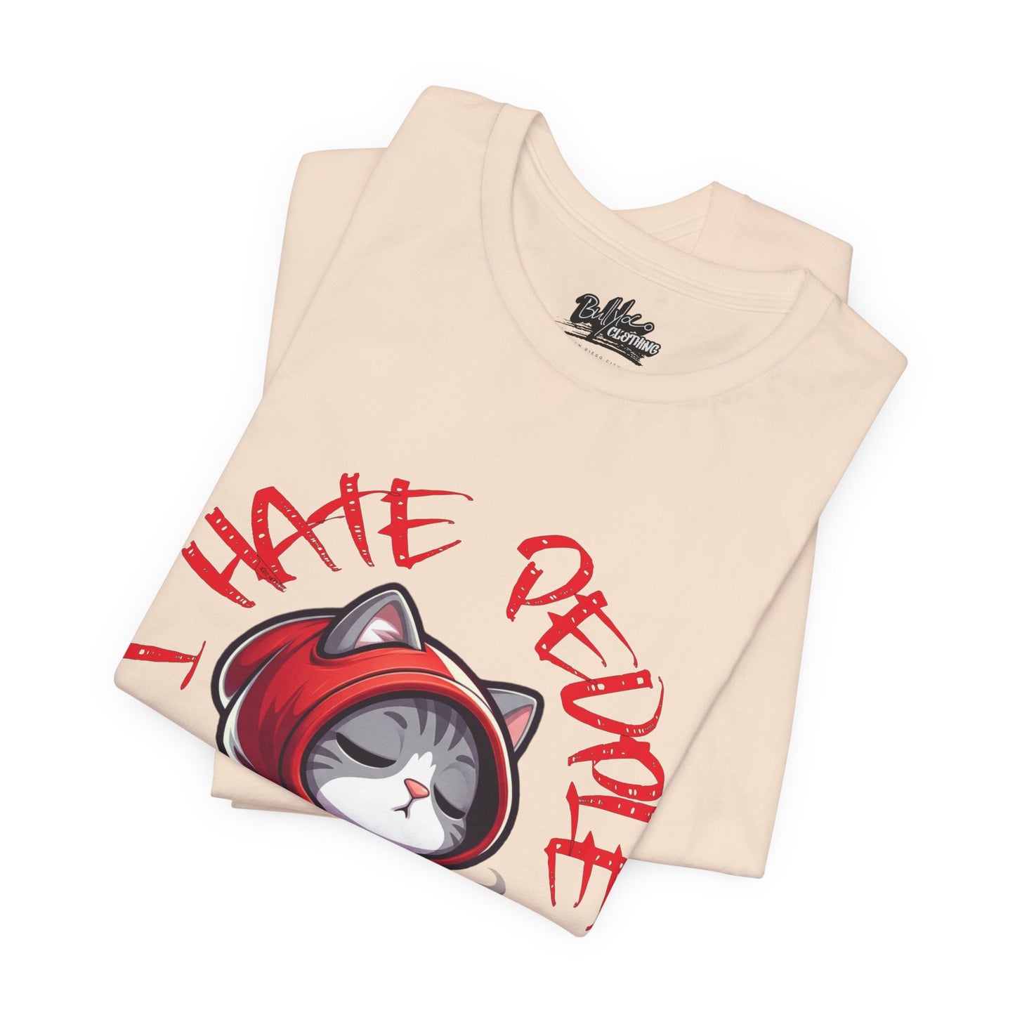 I Hate People Cat T-Shirt