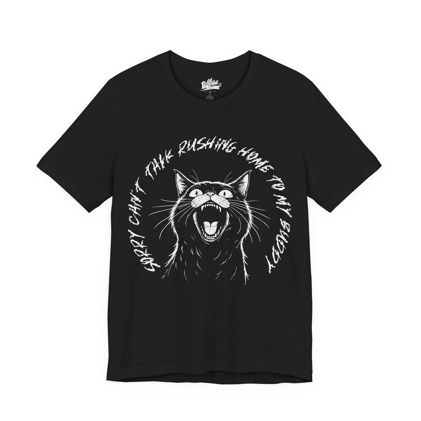 Angry Screaming Cat T Shirt