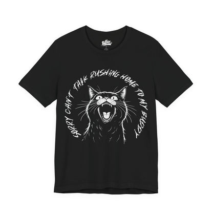 Angry Screaming Cat T Shirt